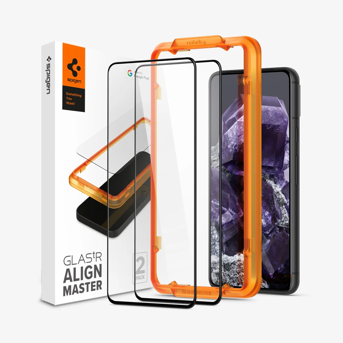 Pixel 8 Series - Alignmaster Full Cover Black