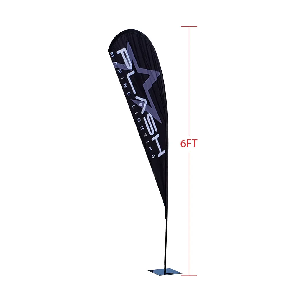 Plashlights Beach Flags (TEARDROP)