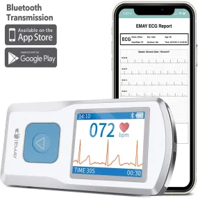 Portable ECG Monitor (for iPhone & Android, Mac & Windows) | Wireless EKG Monitoring Devices with Heart Rate & Rhythm Tracking