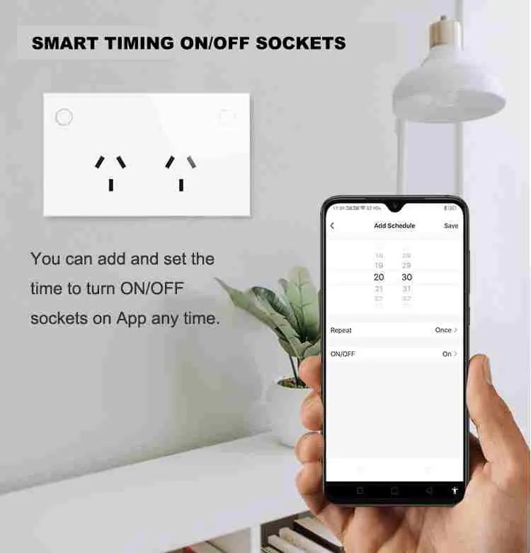 Power Points - Double GPO smart power outlet