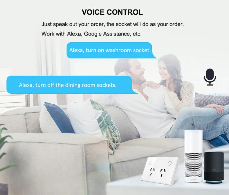 Power Points - Double GPO smart power outlet