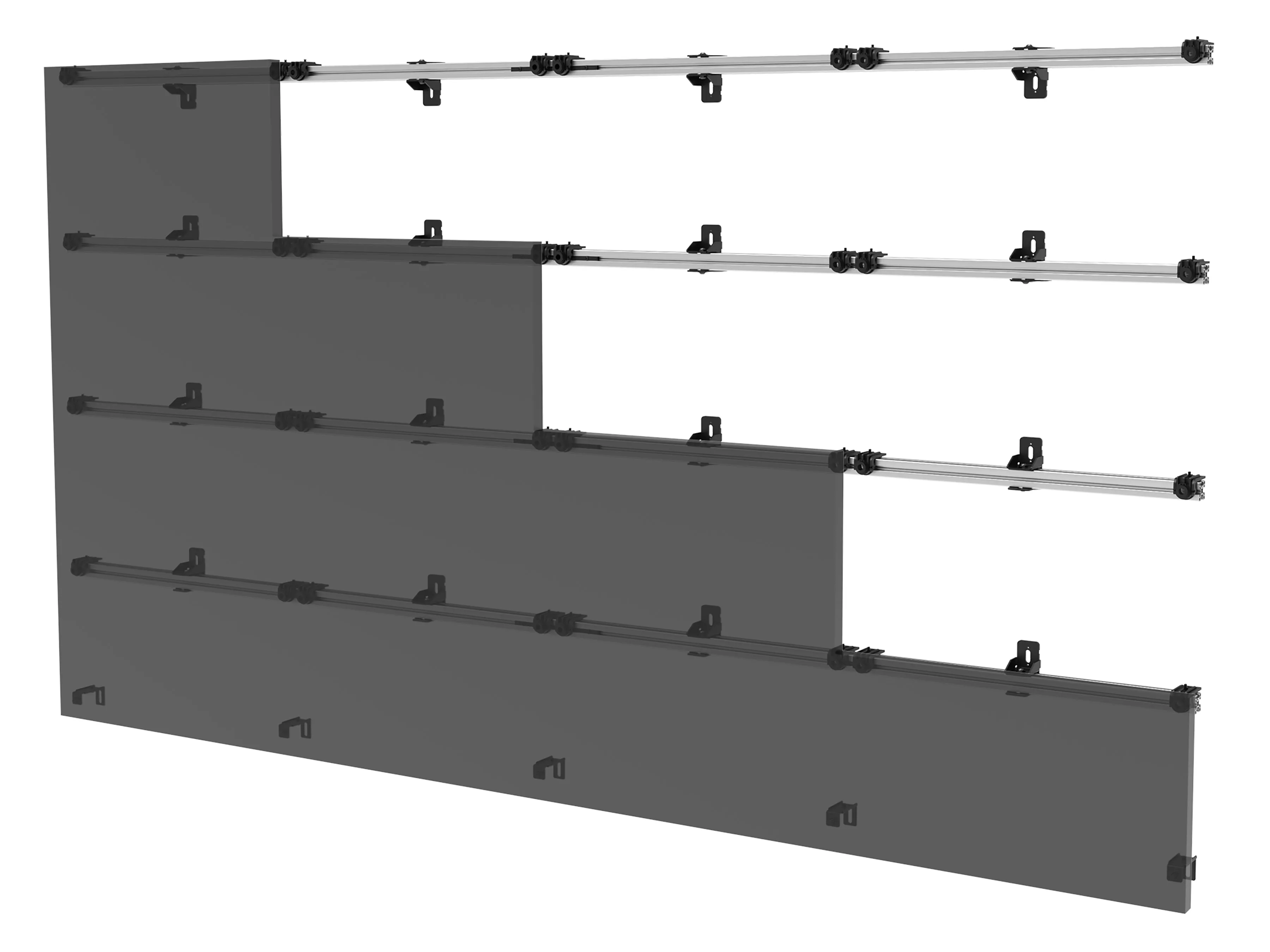 Preconfigured SEAMLESS Kitted Universal dvLED Mounting System