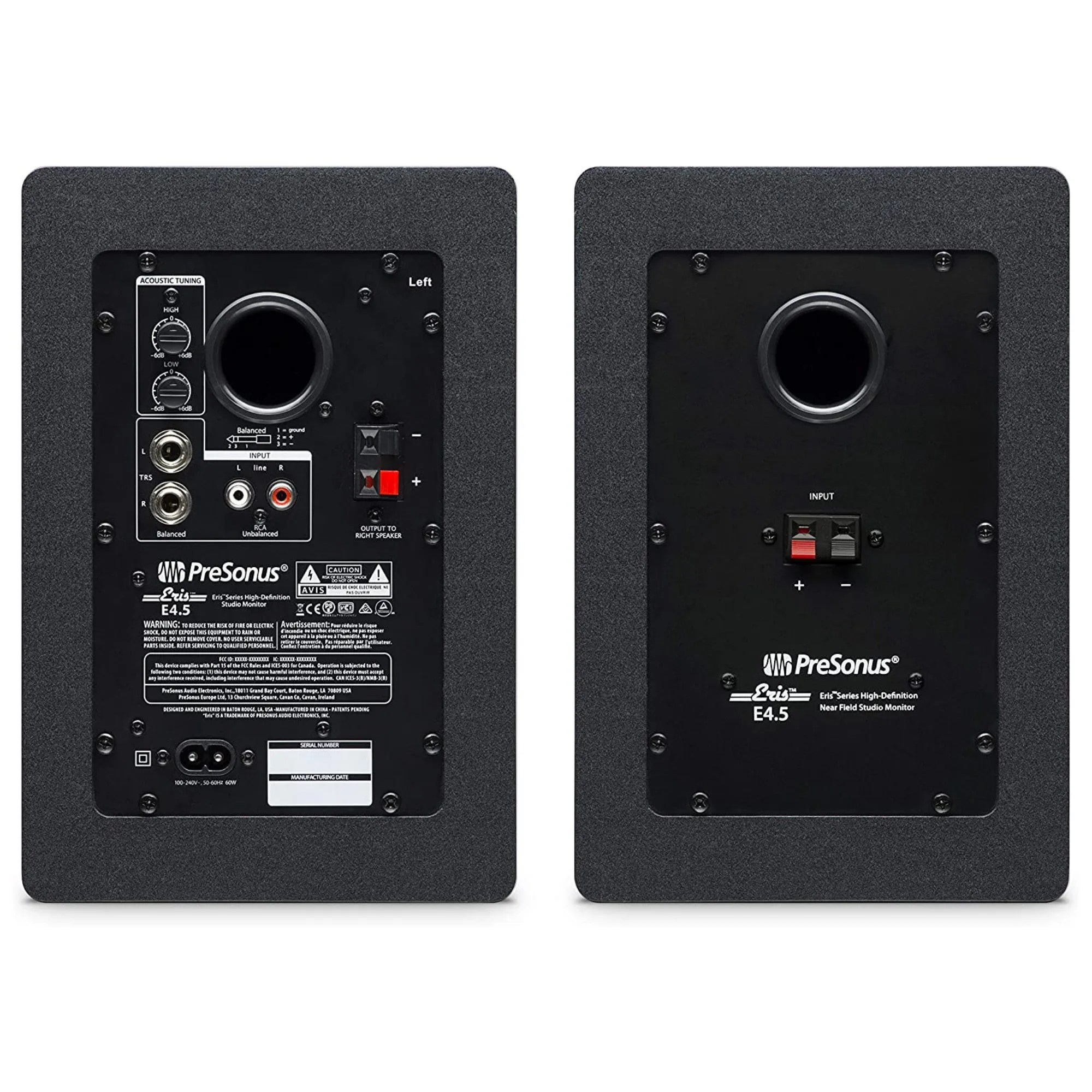PreSonus Eris E4.5 2-Way Active Studio Monitors (Pair)