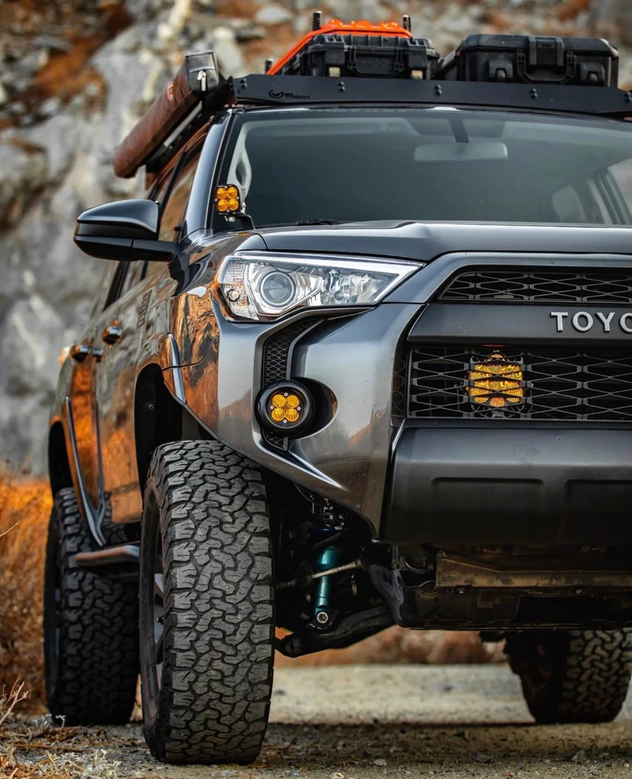 Prinsu Roof Rack Full Non-Drill For 4Runner (2010-2024)