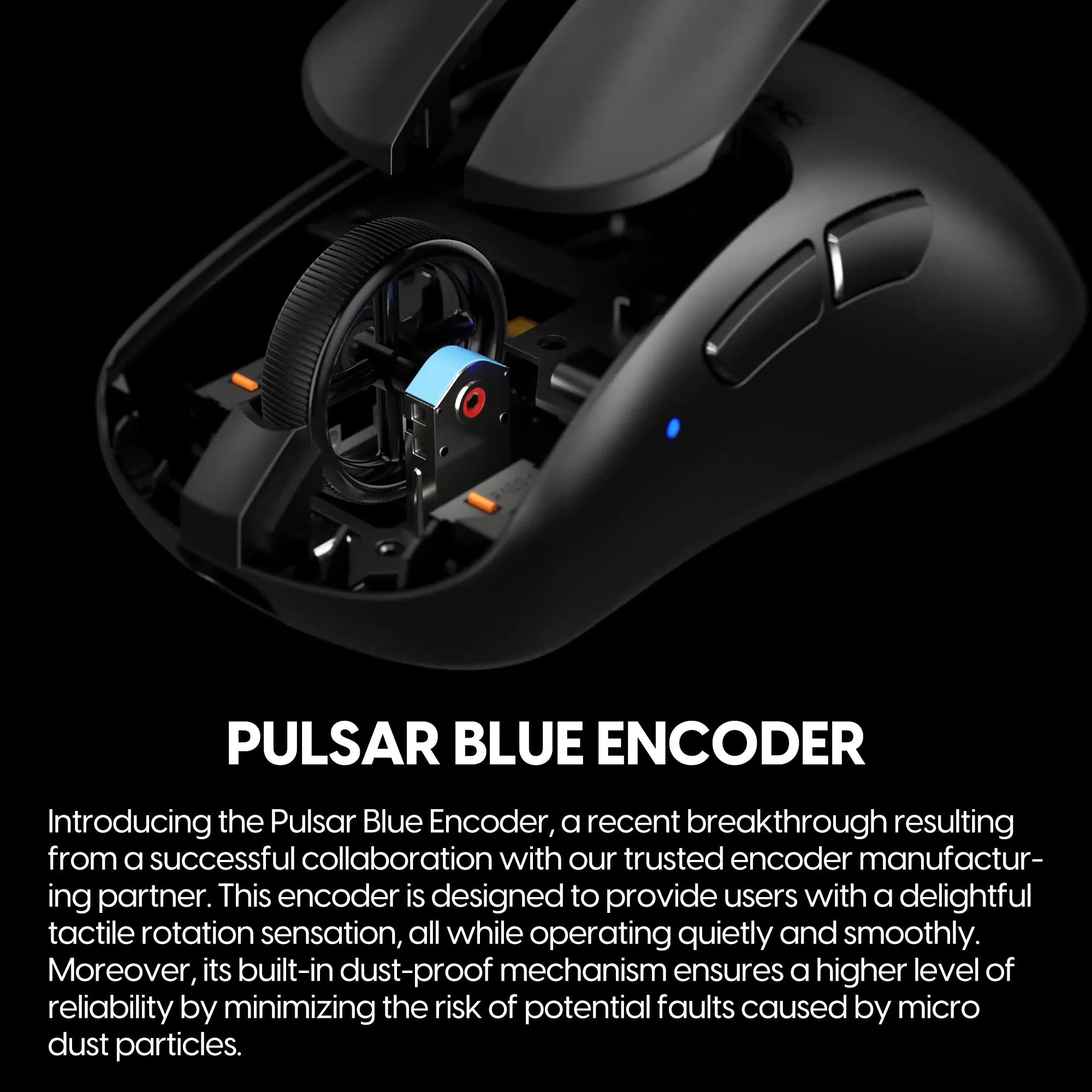 Pulsar Xlite V3 Mini Wireless Gaming Mouse - Black