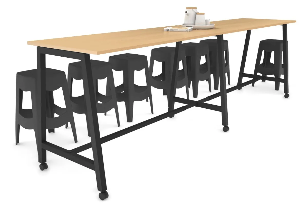 Quadro A Legs Large Counter Table [3600L x 700W]
