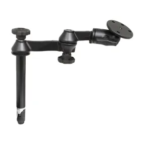 RAM® 8" Upper Pole with Double Swing Arms & Large Round Plate