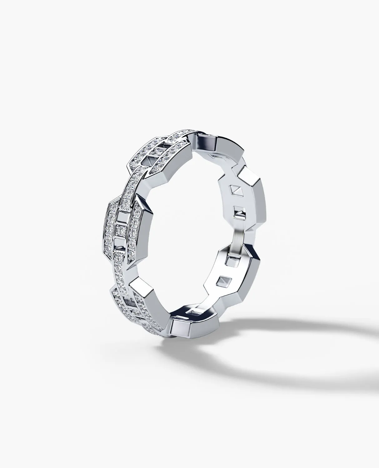 Ready to Ship - BRIGGS Gold Ring with 0.24ct Diamonds