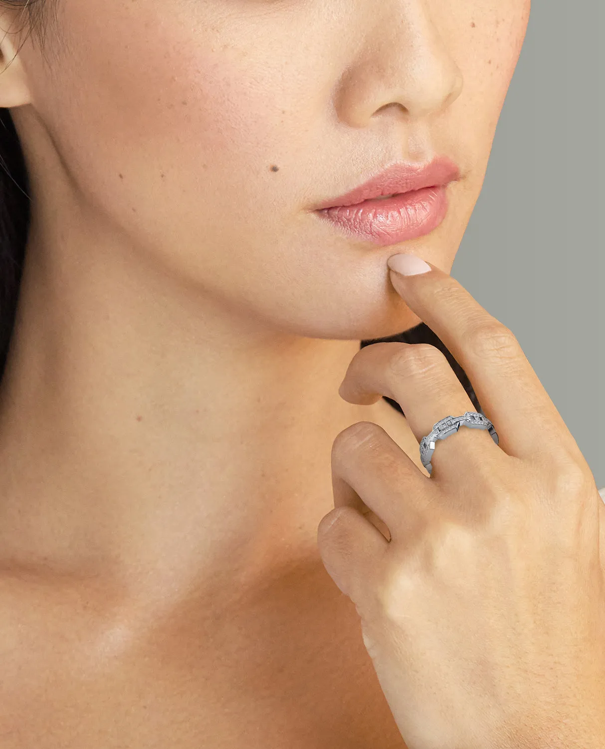 Ready to Ship - BRIGGS Gold Ring with 0.24ct Diamonds