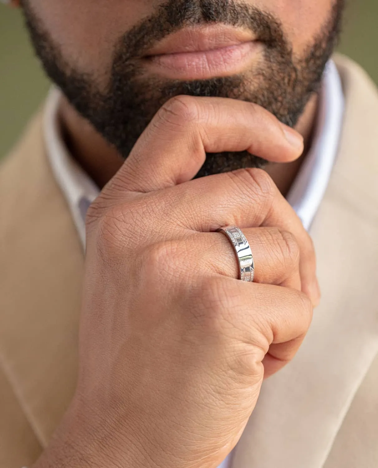 Ready to Ship - BRIGGS Gold Ring with 0.30ct Diamonds