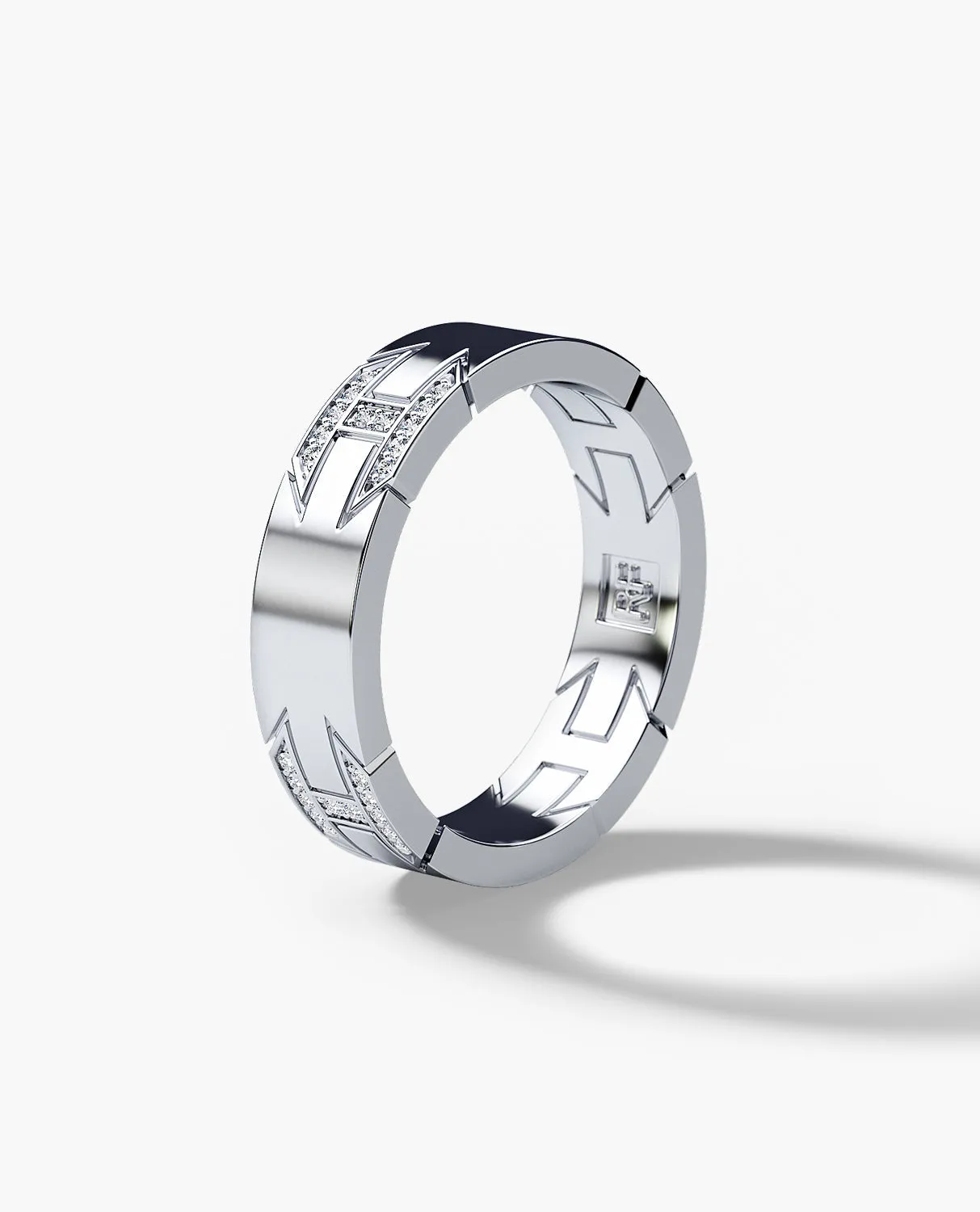 Ready to Ship - BRIGGS Gold Ring with 0.30ct Diamonds