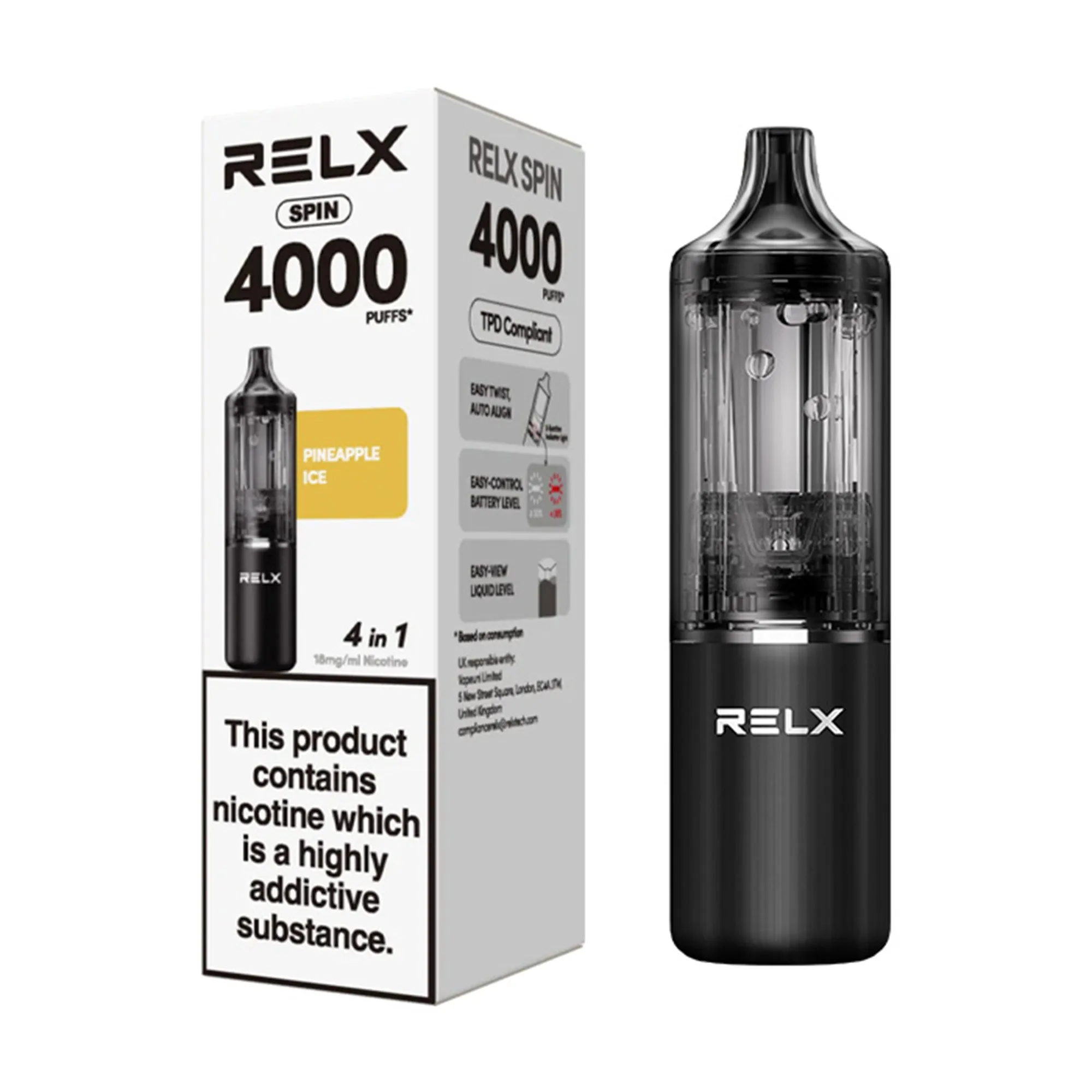 RELX Spin 4in1 Starter Vape Kit