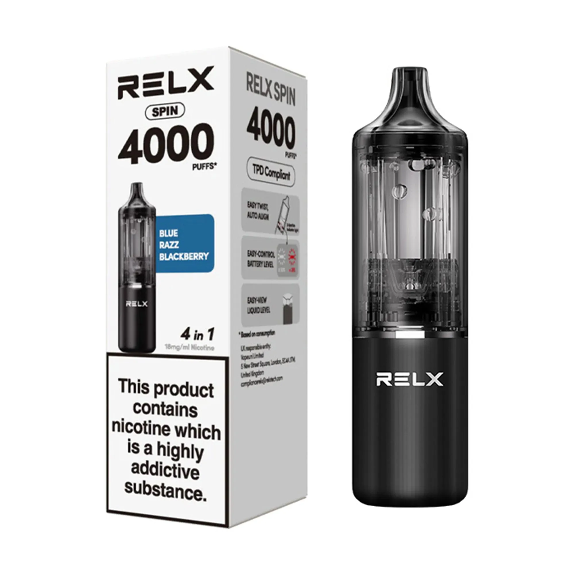 RELX Spin 4in1 Starter Vape Kit