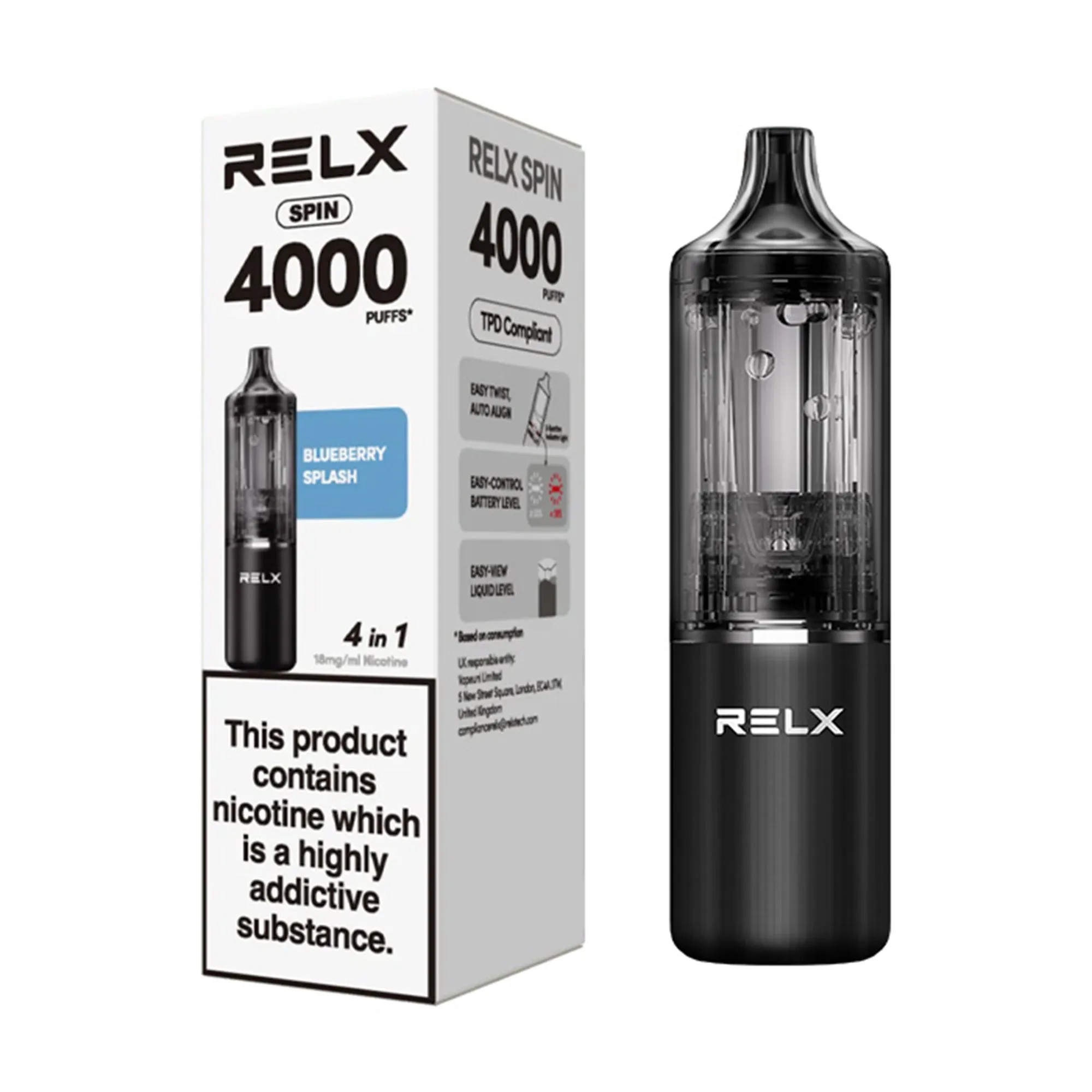 RELX Spin 4in1 Starter Vape Kit