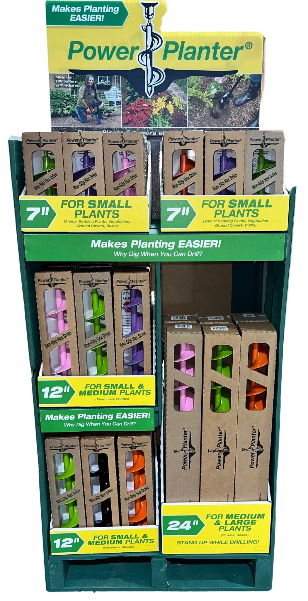 Retail Auger Displays