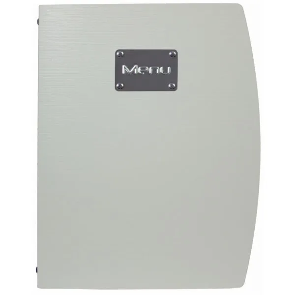 Rio A4 Menu Holder White 4 Pages
