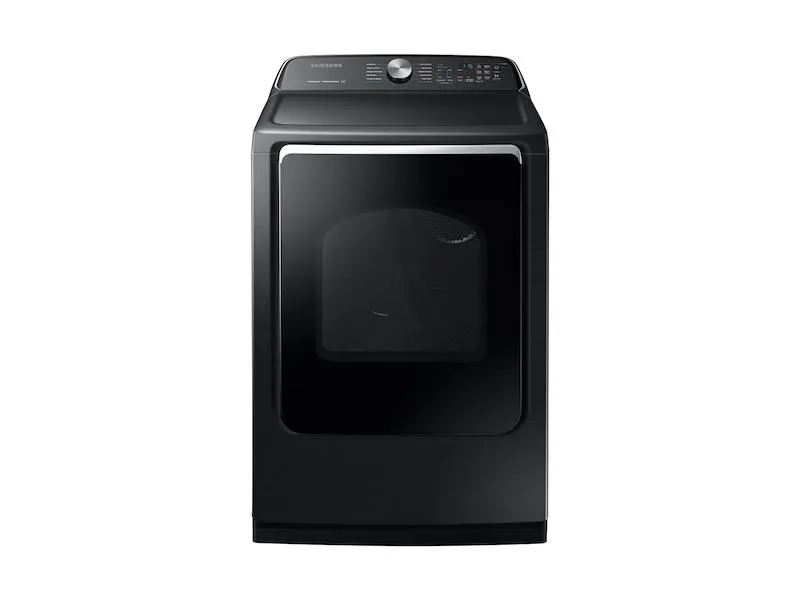 Samsung DVG54R7200V 7.4 cu. ft. Gas Dryer with Steam Sanitize  in Black Stainless Steel