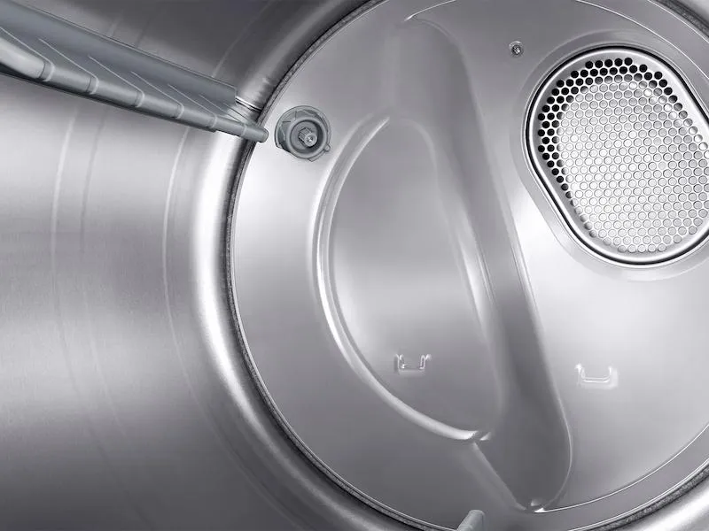 Samsung DVG54R7200V 7.4 cu. ft. Gas Dryer with Steam Sanitize  in Black Stainless Steel