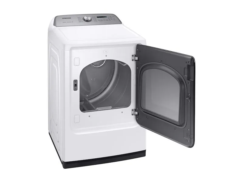 Samsung DVG54R7600W 7.4 cu. ft. Gas Dryer with Steam Sanitize  in White
