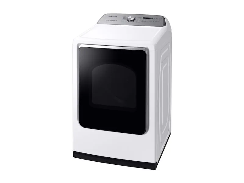 Samsung DVG54R7600W 7.4 cu. ft. Gas Dryer with Steam Sanitize  in White
