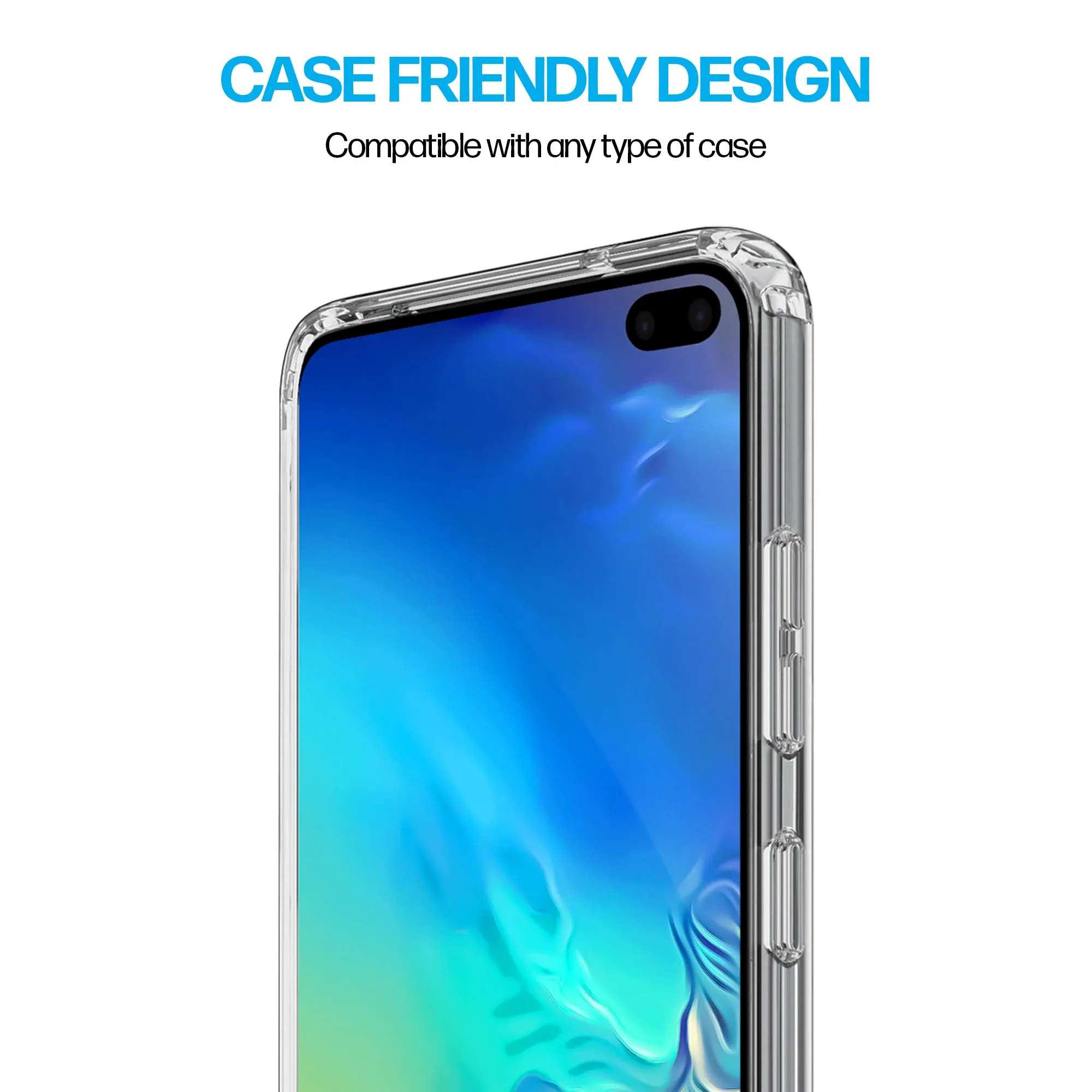 Samsung Galaxy S10 Plus TPU Anti-Scratch Screen Protector Film [2-Pack]