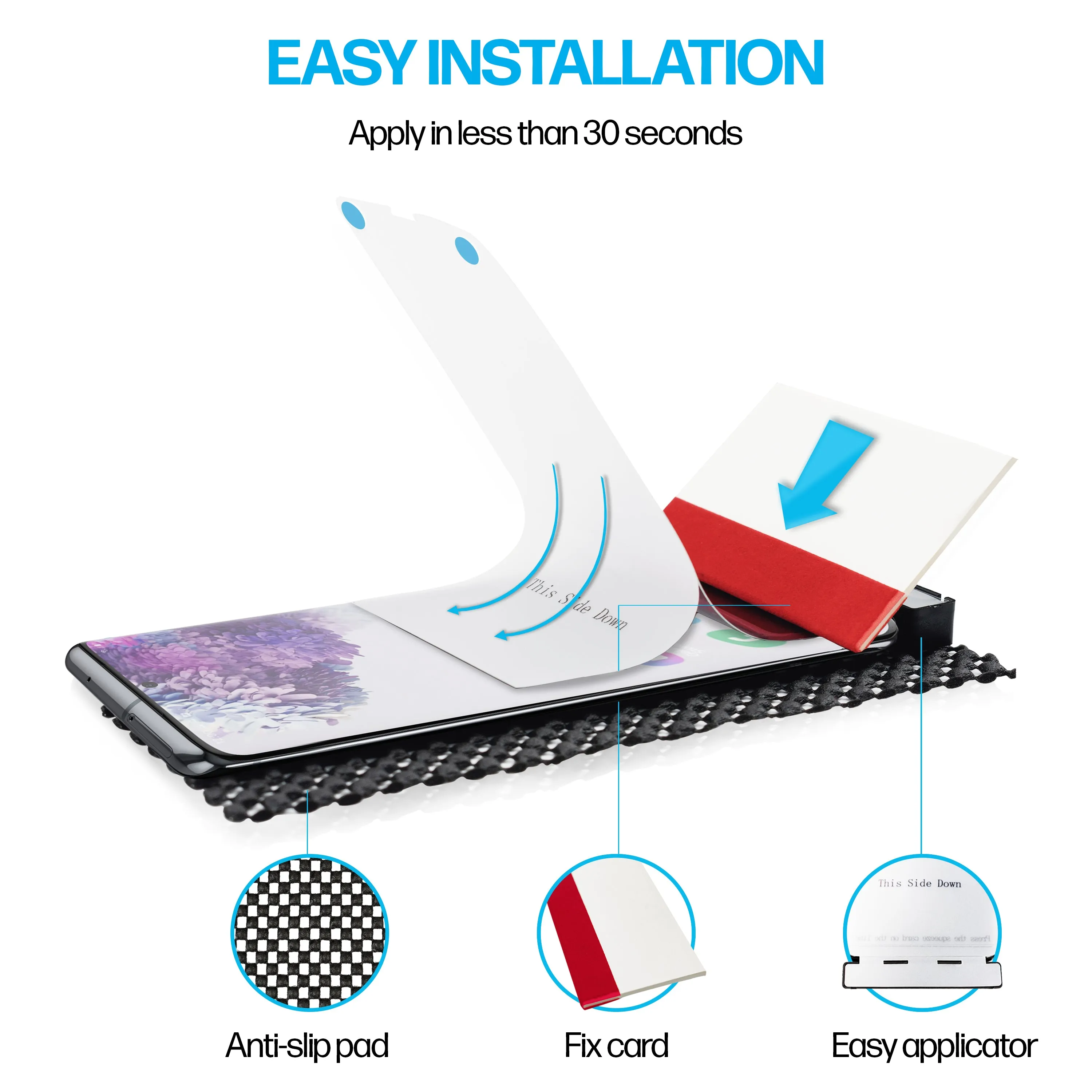 Samsung Galaxy S20 TPU Anti-Scratch Screen Protector Film [2-Pack]