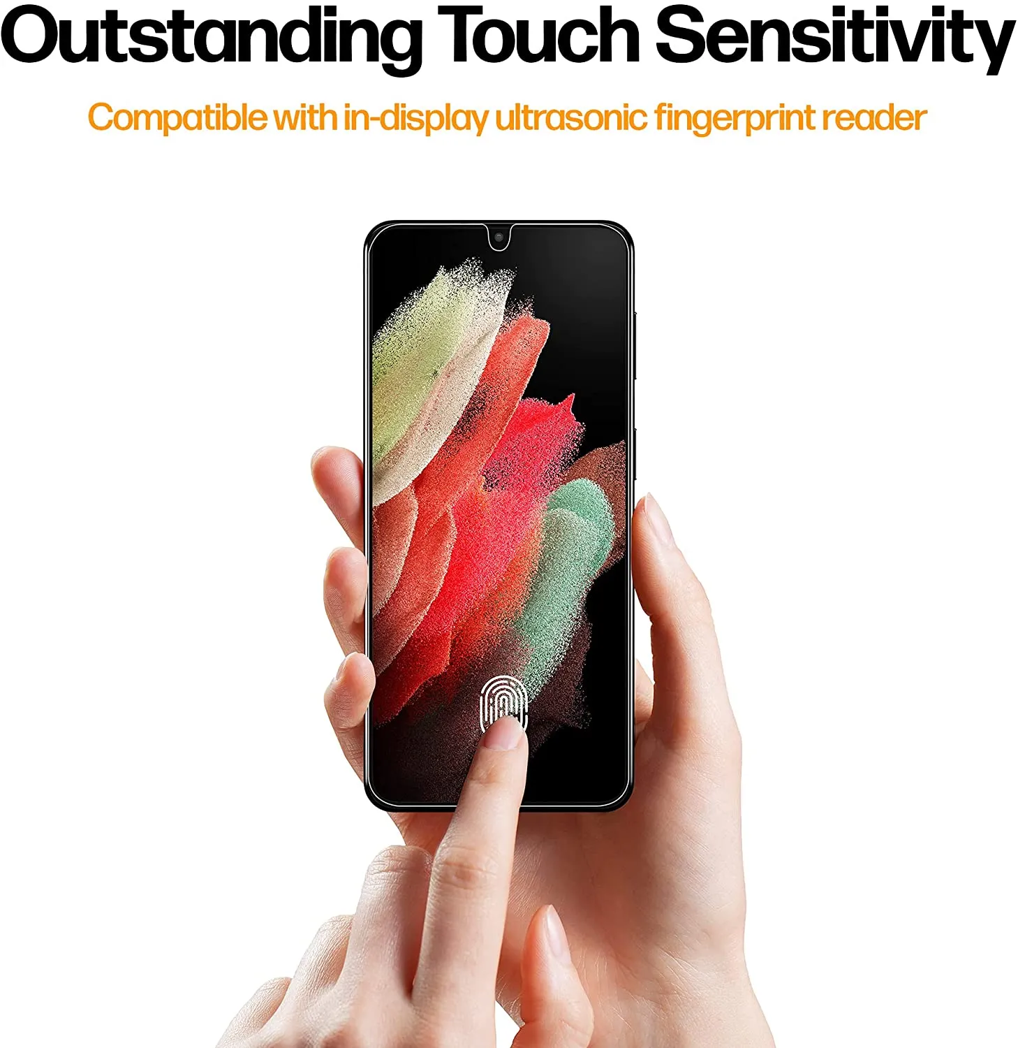 Samsung Galaxy S21 Ultra Anti-Scratch Screen Protector Film [2-Pack]