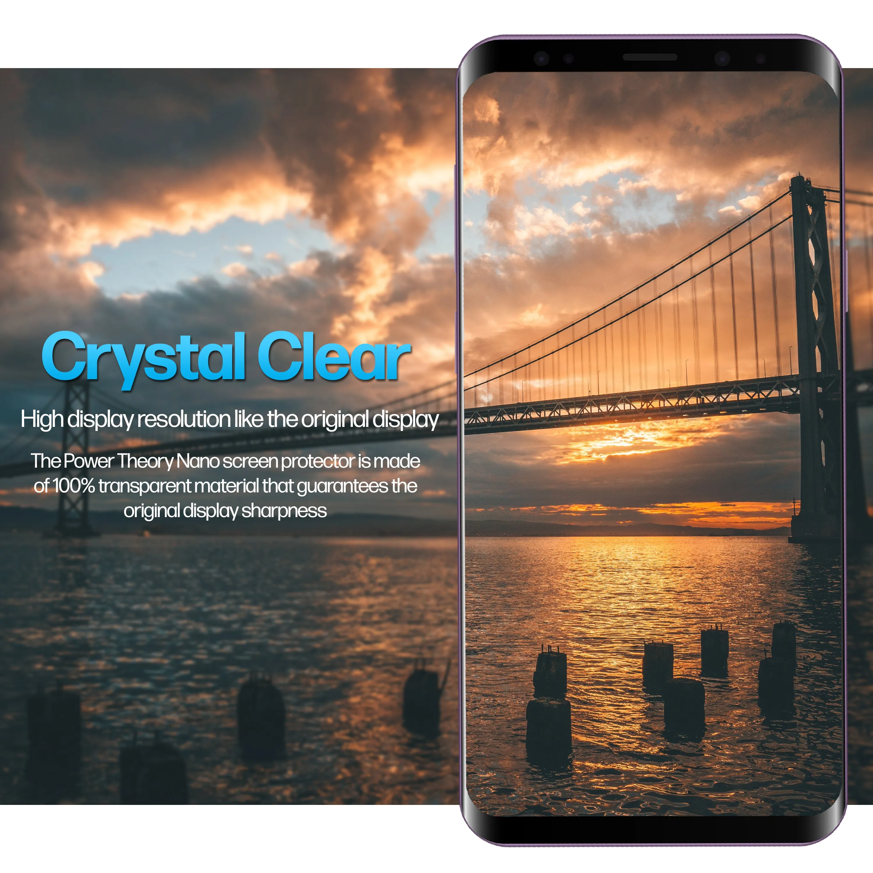 Samsung Galaxy S9 TPU Anti-Scratch Screen Protector Film [2-Pack]