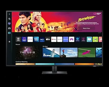 Samsung Monitor 43 With Smart Tv App. 4K Eye Saver Hdmi Game ModeDisplay P