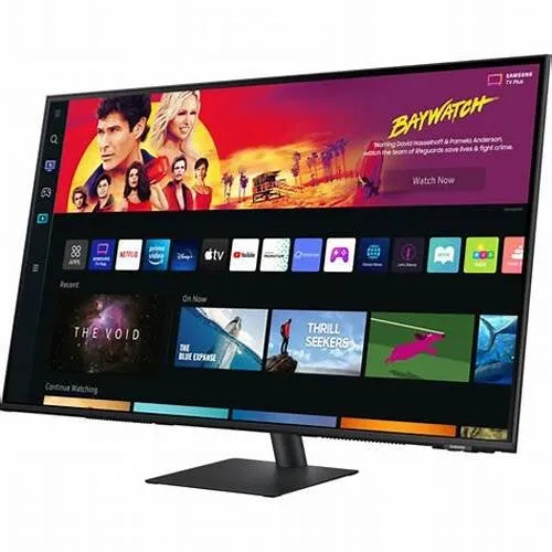 Samsung Monitor 43 With Smart Tv App. 4K Eye Saver Hdmi Game ModeDisplay P