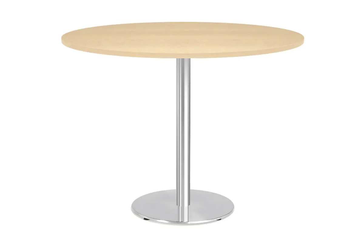 Sapphire Disc Base Tall Round Bar Counter Table [1000 mm]