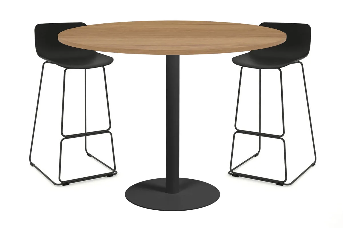 Sapphire Disc Base Tall Round Bar Counter Table [1000 mm]