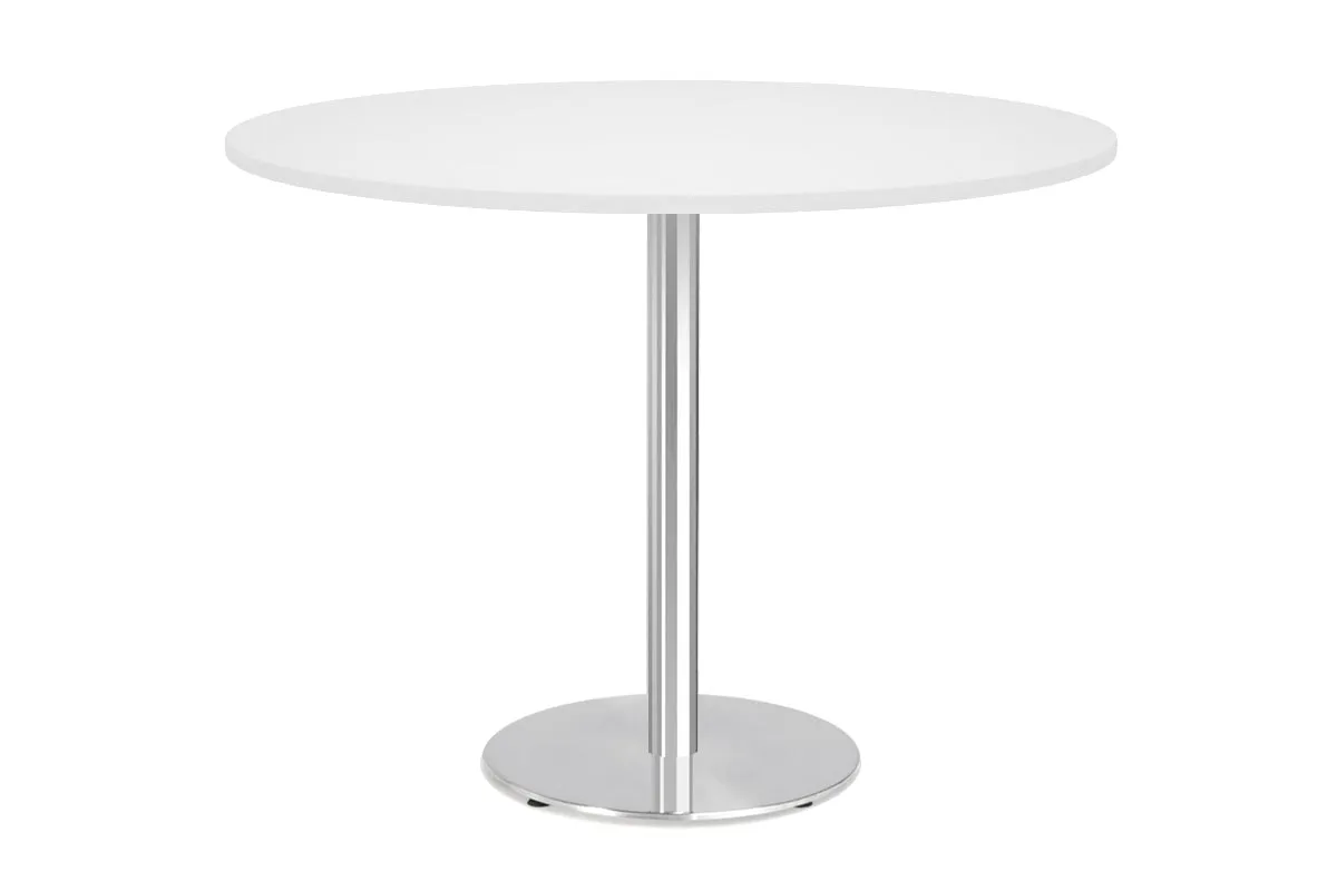 Sapphire Disc Base Tall Round Bar Counter Table [1000 mm]