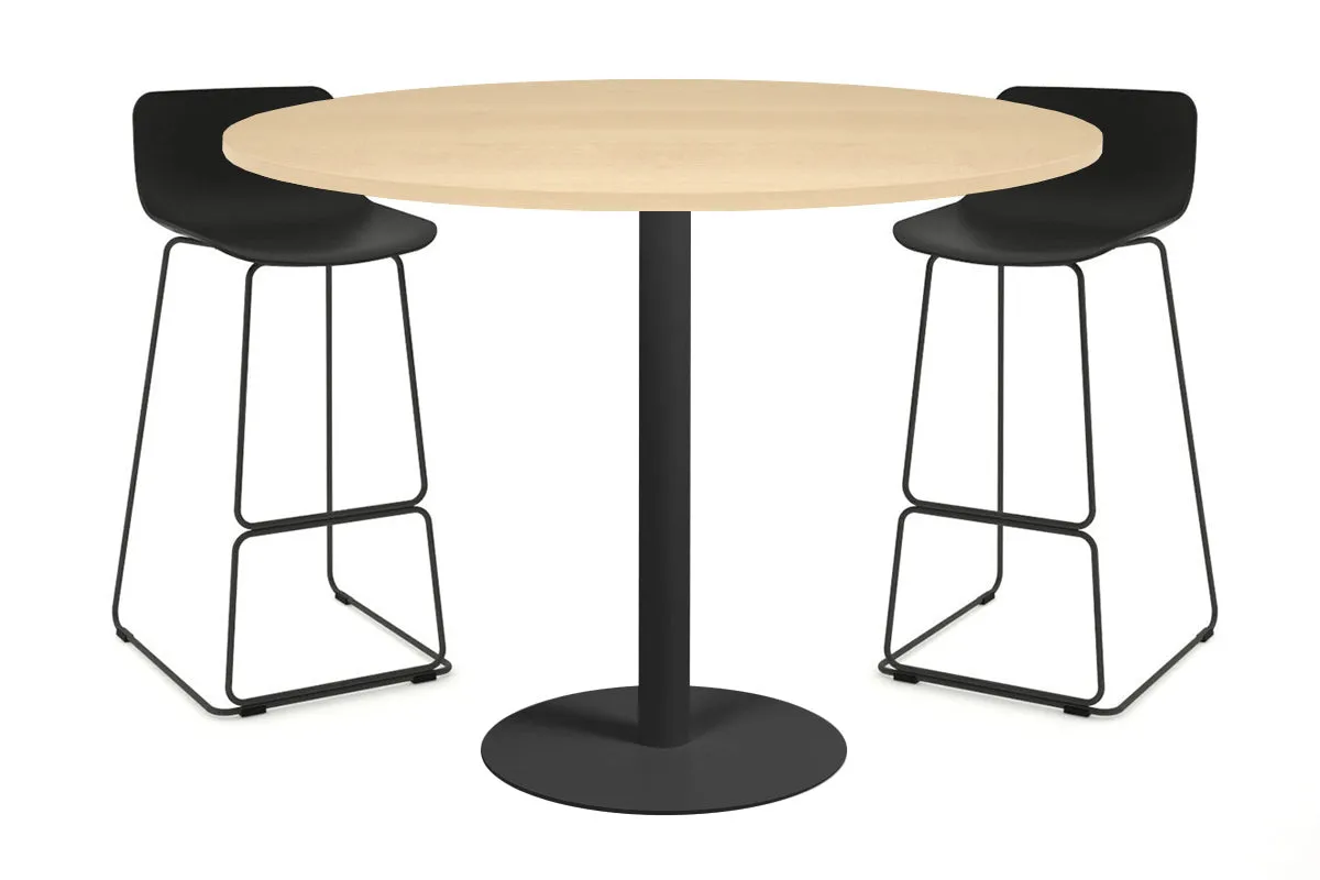 Sapphire Disc Base Tall Round Bar Counter Table [1000 mm]