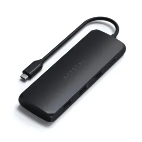 Satechi USB-C Hybrid Multiport Adapter with SSD Enclosure (Black)