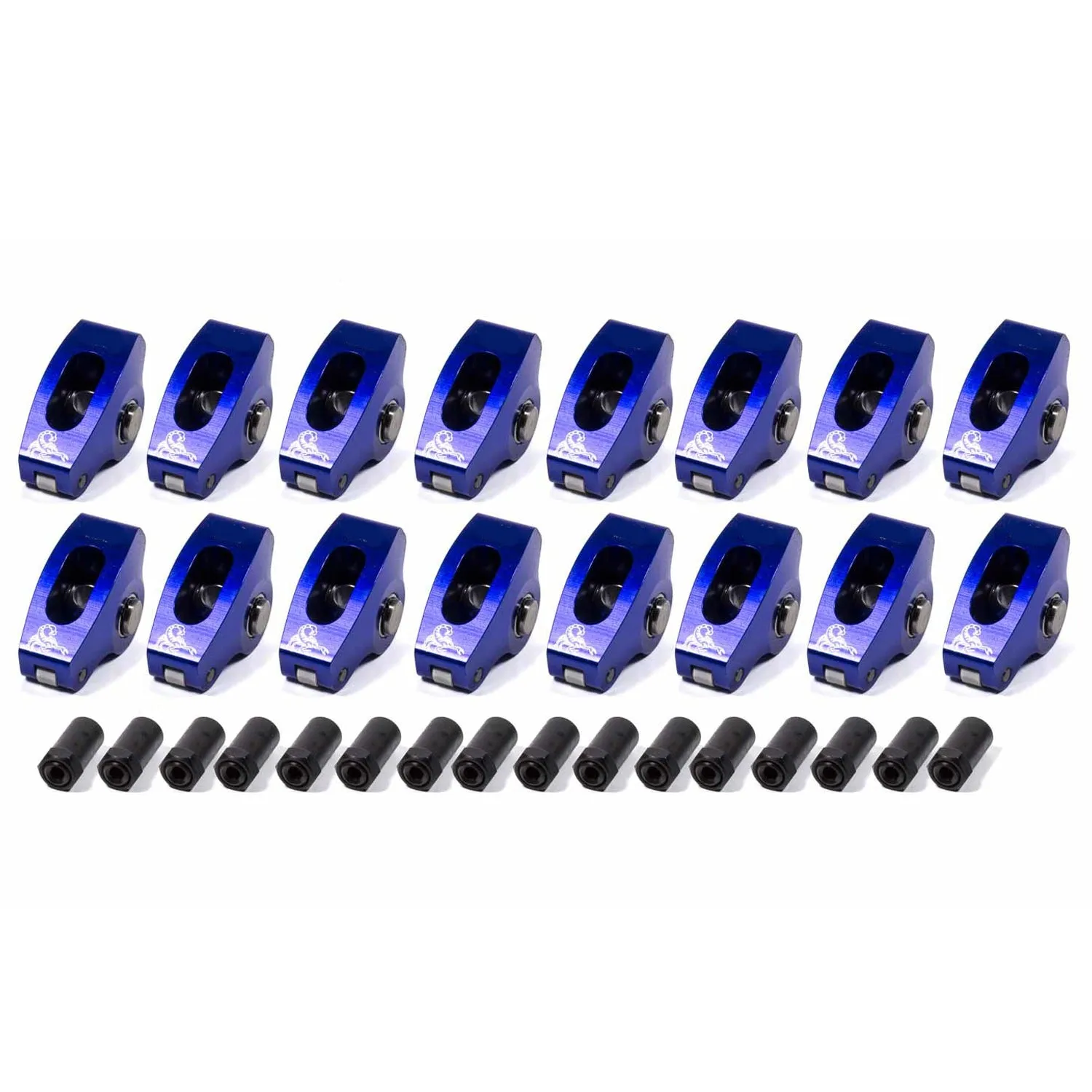 Scorpion SB Chevy Roller Rocker Arms - 1.6 Ratio - 7/16" Stud