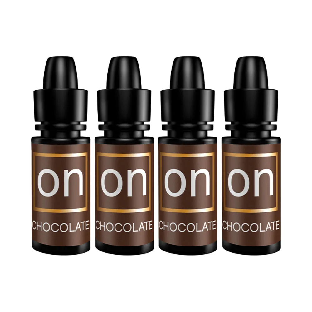 Sensuva ON Chocolate Arousal Oil 4-Pack 5 ml Large Boxes