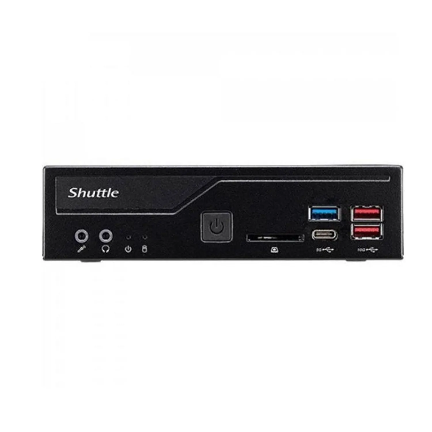 Shuttle XPC slim DH670 Barebone System - Slim PC - Socket LGA-1700 - 1 x Processor Support - Intel H670 Chip - 64 GB DDR4 SDRAM DDR4-3200/PC4-25600 Maximum RAM Support - 2 Total Memory Slots - Serial