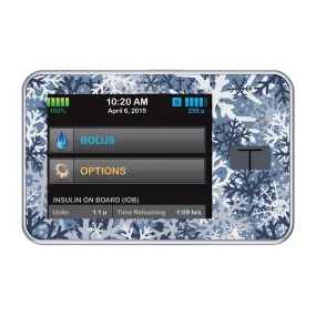 Snowy Camo Sticker for Tandem t:slim