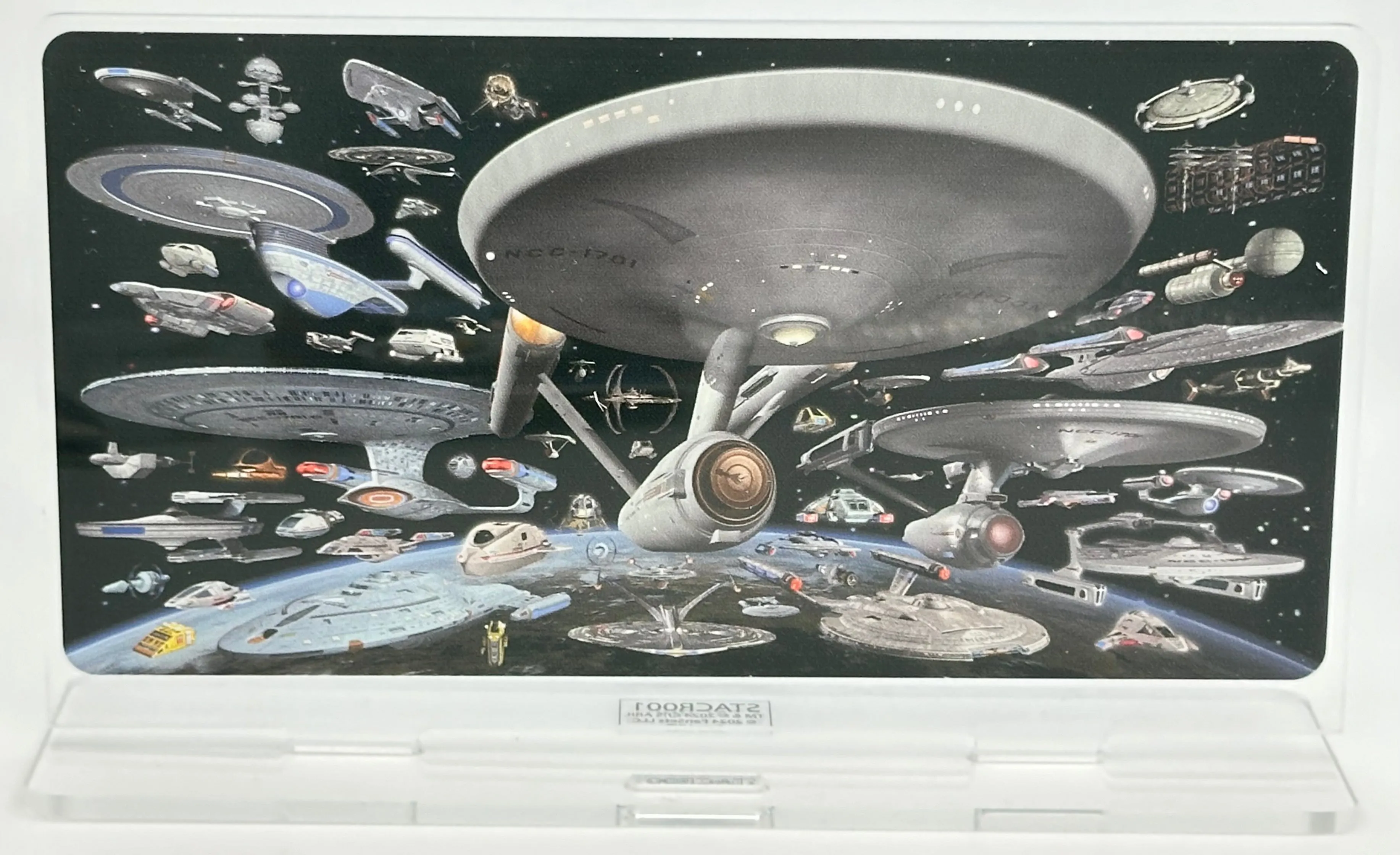 Star Trek ACRYLIC Ships of the Fleet Display #1