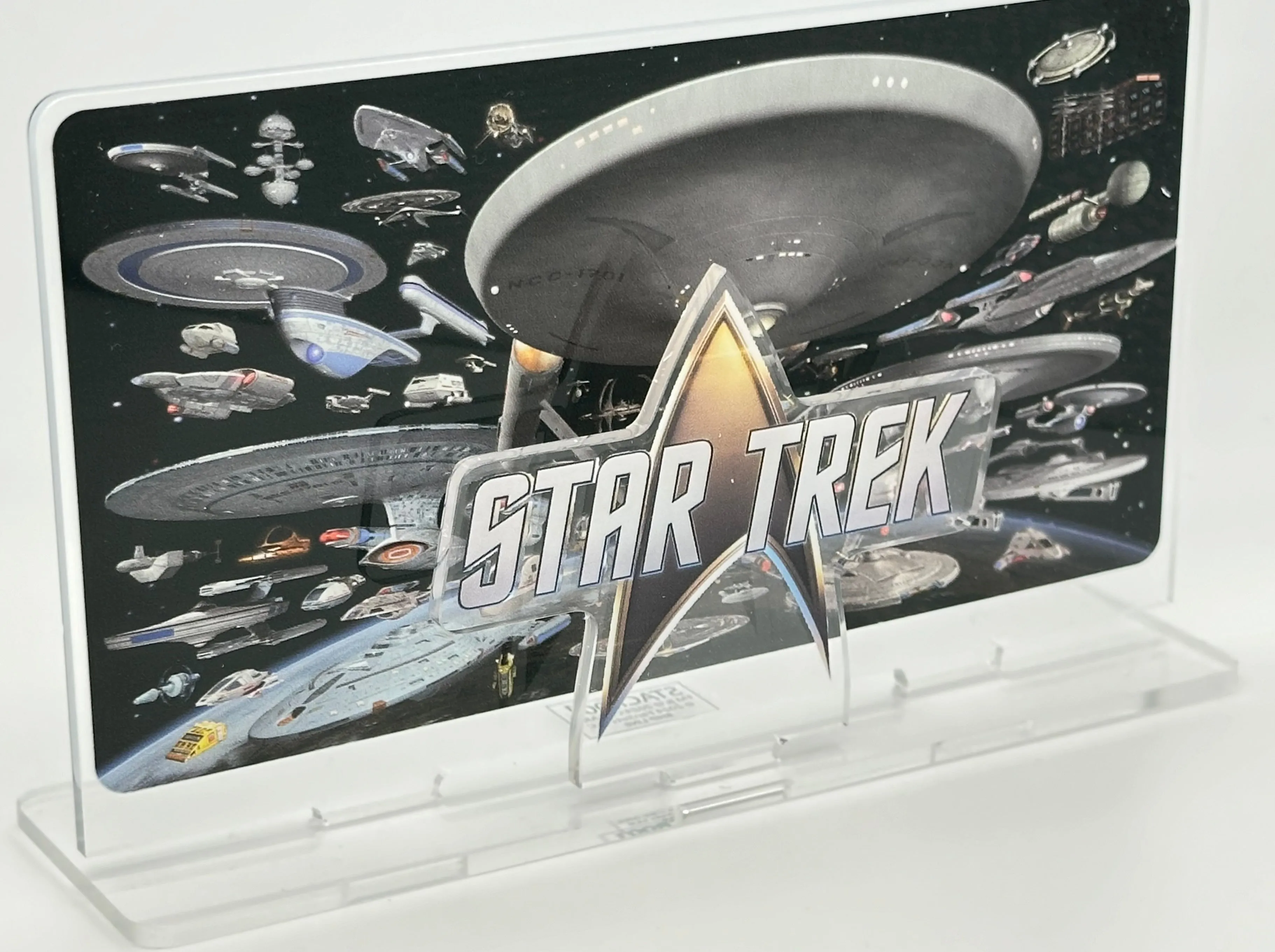 Star Trek ACRYLIC Ships of the Fleet Display #1