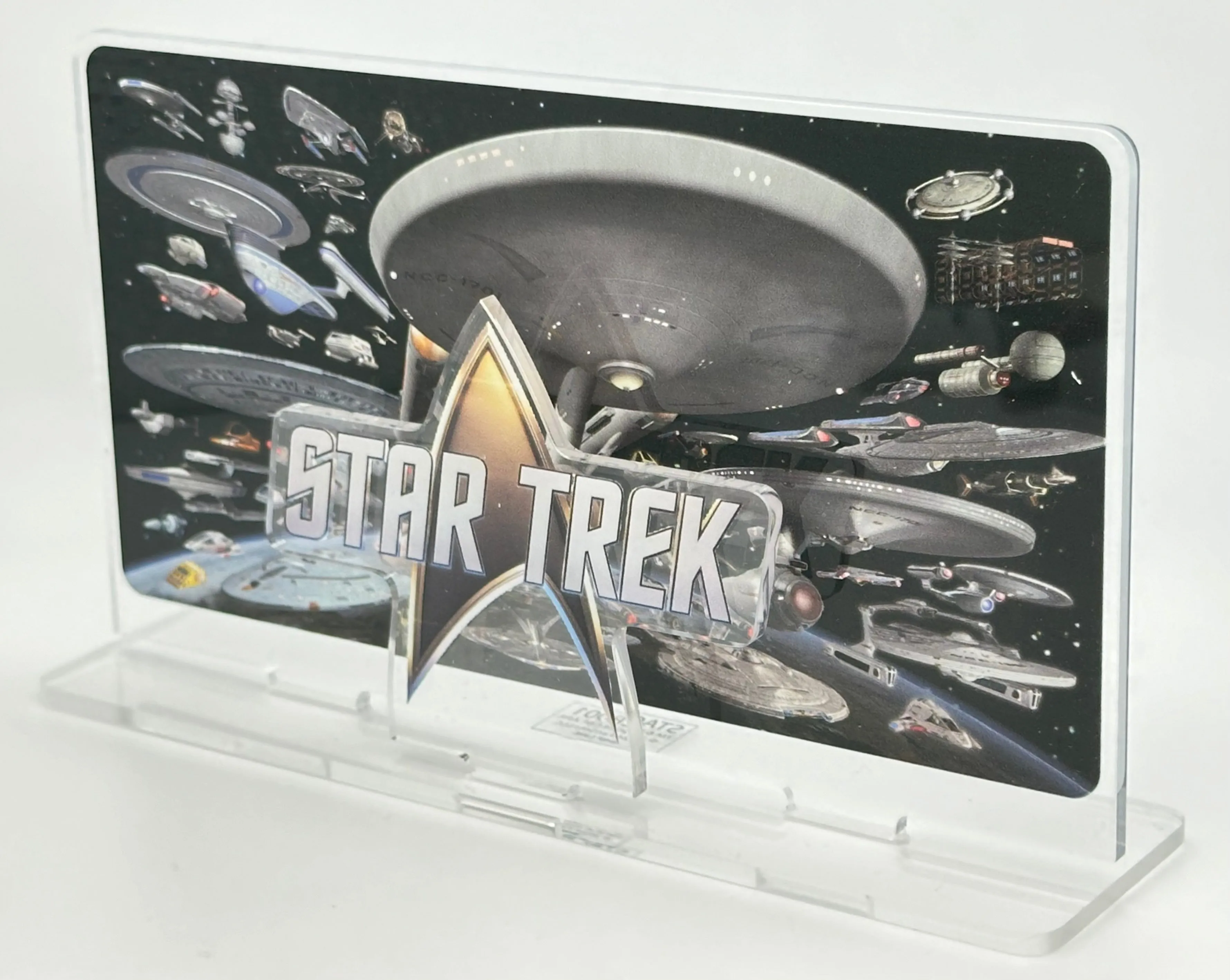 Star Trek ACRYLIC Ships of the Fleet Display #1