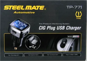 Steelmate TP-77 Cig Powered TPMS Internal Sensor