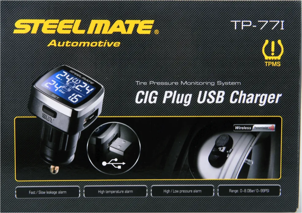Steelmate TP-77 Cig Powered TPMS Internal Sensor