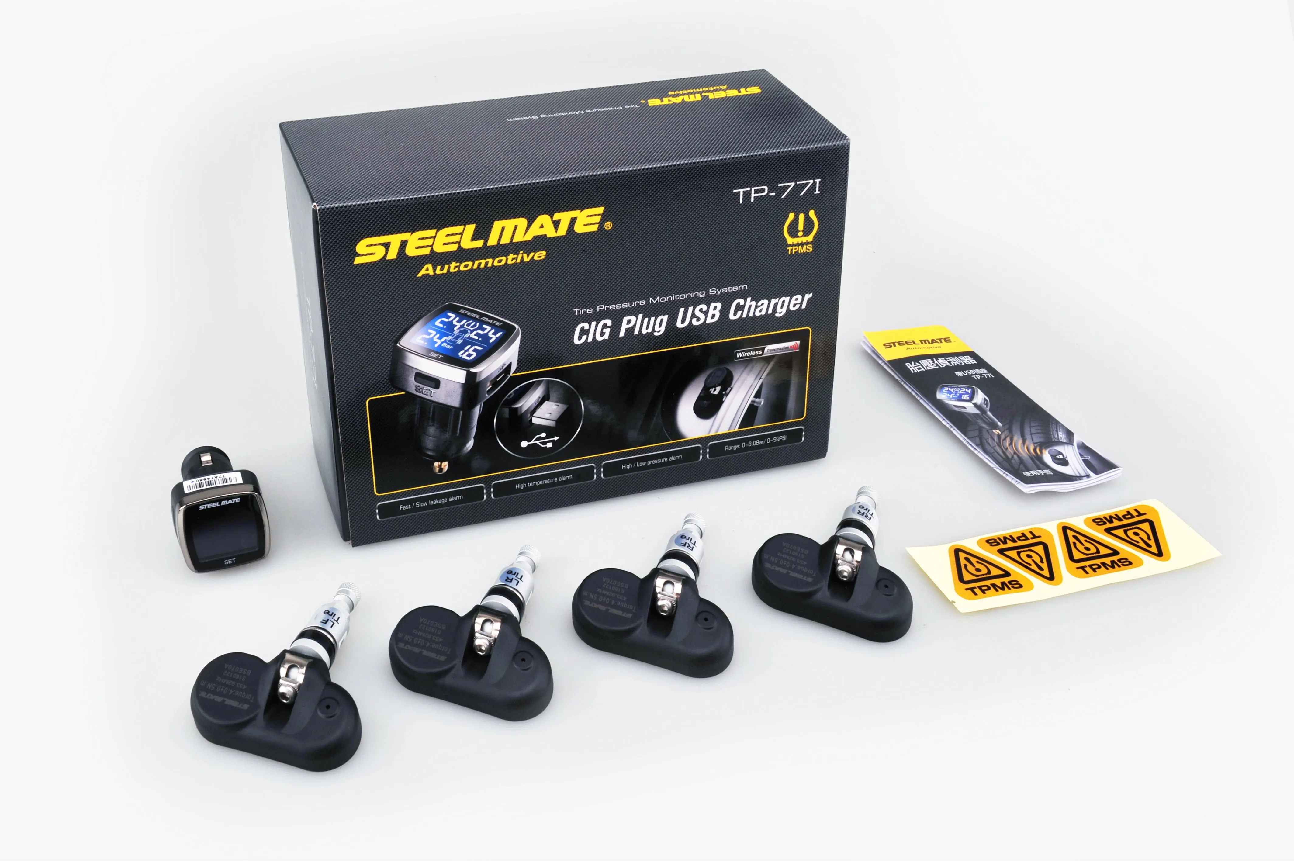 Steelmate TP-77 Cig Powered TPMS Internal Sensor