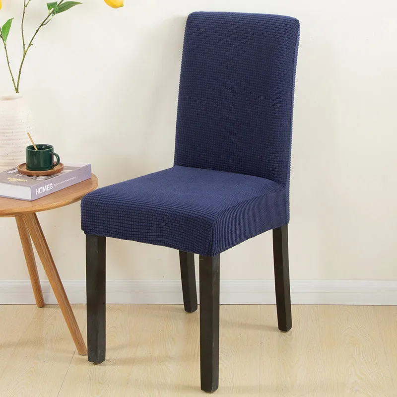 Stretch Chair Covers Slipcovers (Pack of 4, Navy Blue)
