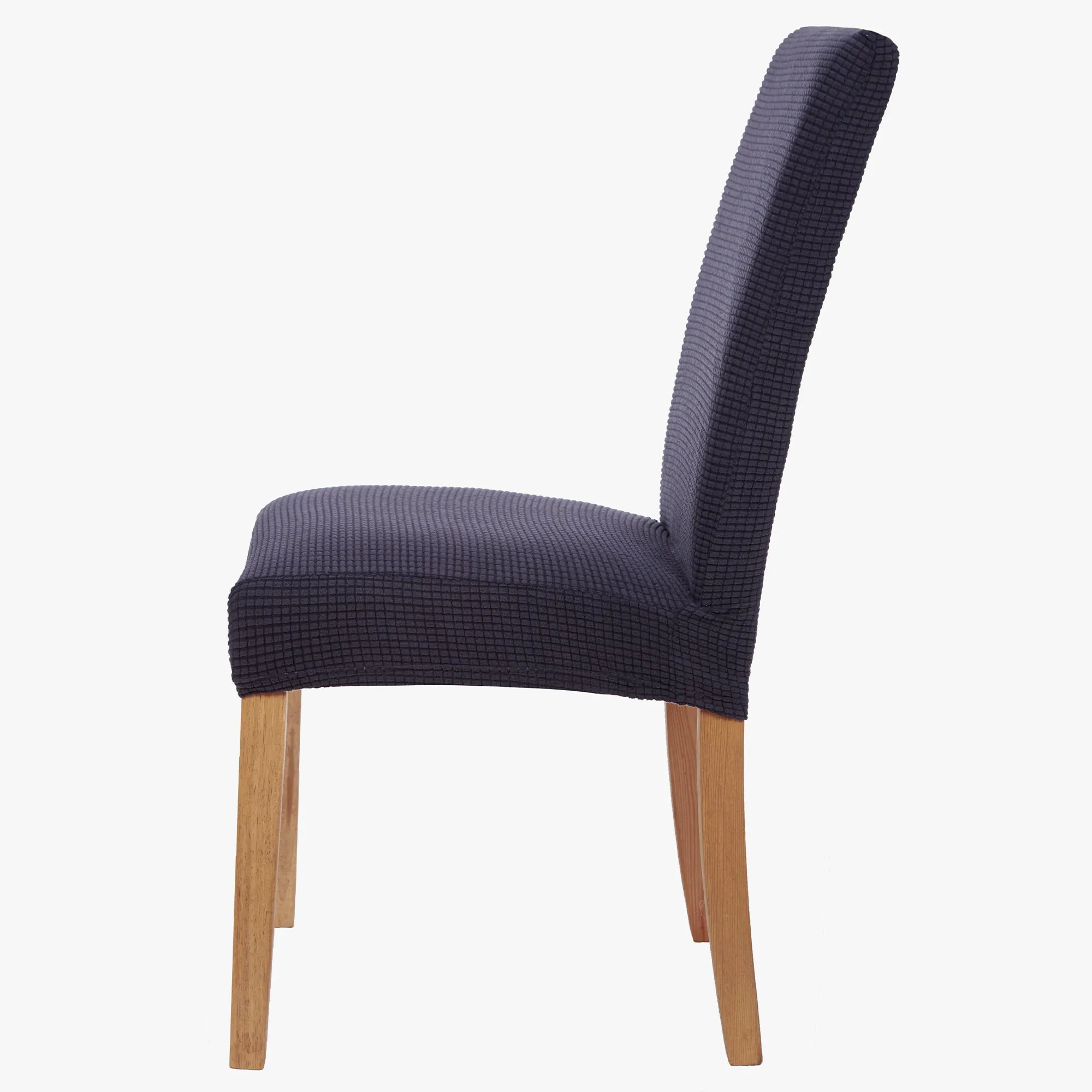 Stretch Chair Covers Slipcovers (Pack of 4, Navy Blue)