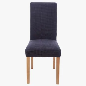 Stretch Chair Covers Slipcovers (Pack of 4, Navy Blue)