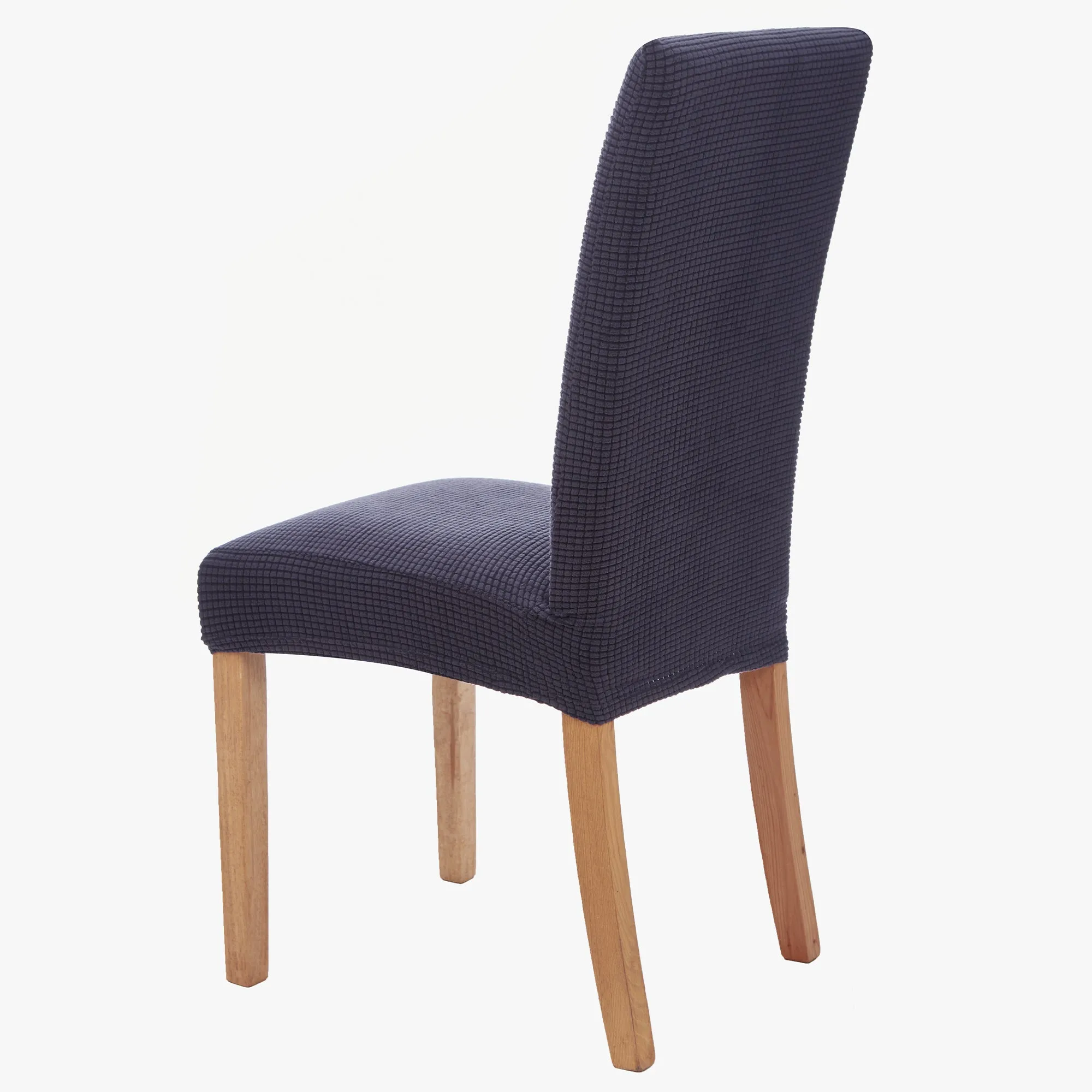 Stretch Chair Covers Slipcovers (Pack of 4, Navy Blue)