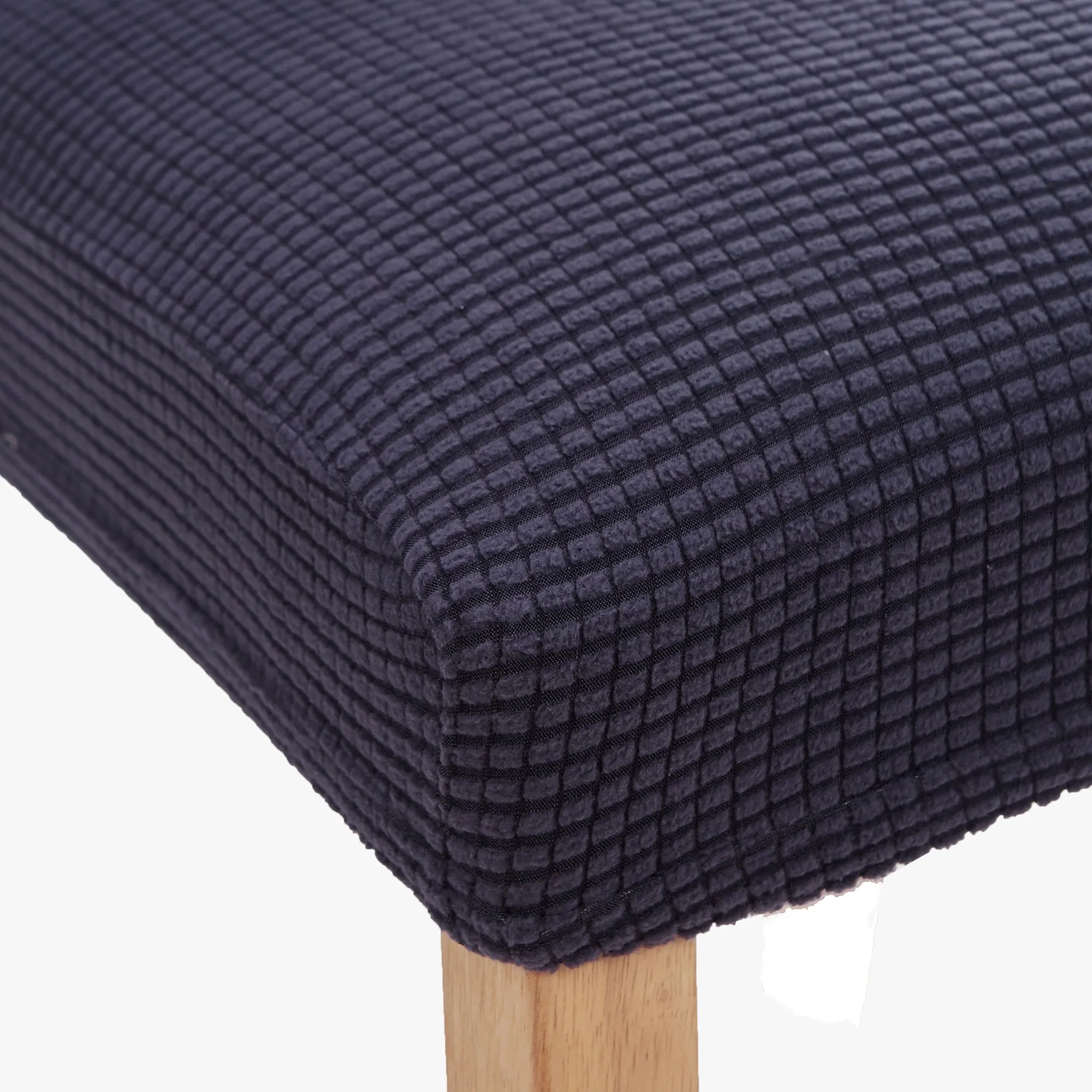 Stretch Chair Covers Slipcovers (Pack of 4, Navy Blue)
